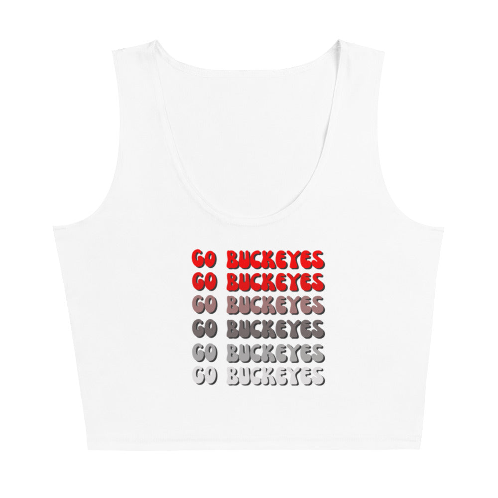 OhioState Gameday Crop Tank Top