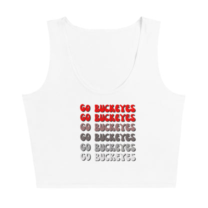 OhioState Gameday Crop Tank Top