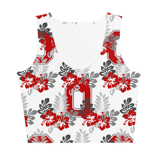 HAWAIIAN OhioState Graphic Cropped Tank Top