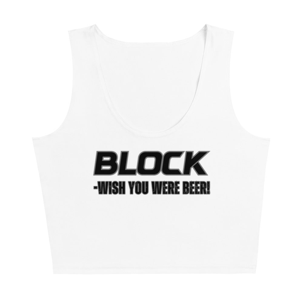 BEER OhioState Gameday Crop Tank Top