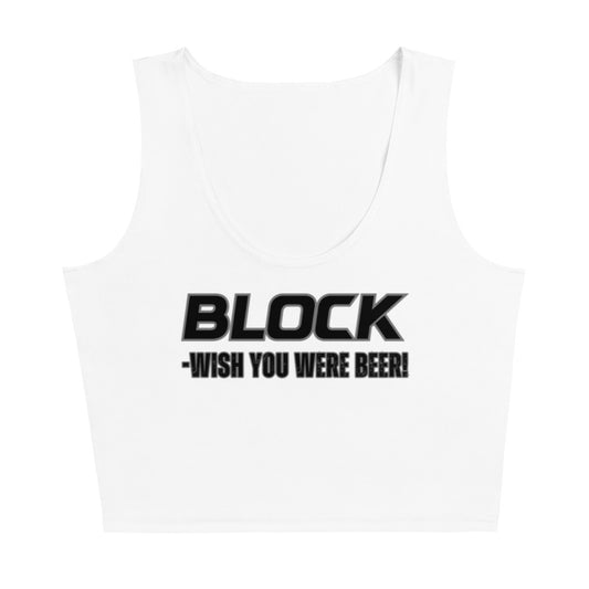 BEER OhioState Gameday Crop Tank Top