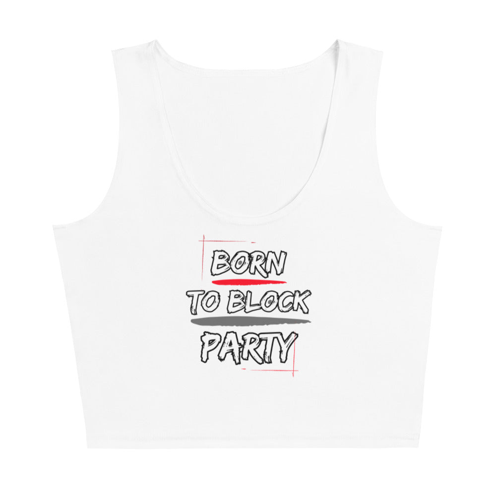 BORNTOBLOCK OhioState Gameday Crop Tank Top