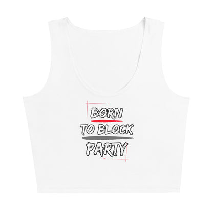 BORNTOBLOCK OhioState Gameday Crop Tank Top