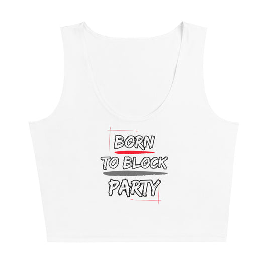 BORNTOBLOCK OhioState Gameday Crop Tank Top