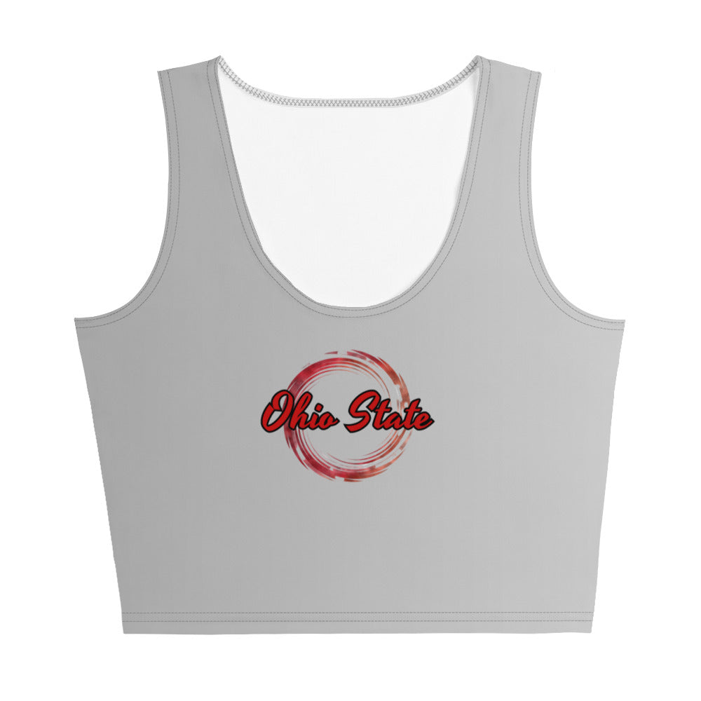 OhioState Gameday Crop Tank Top