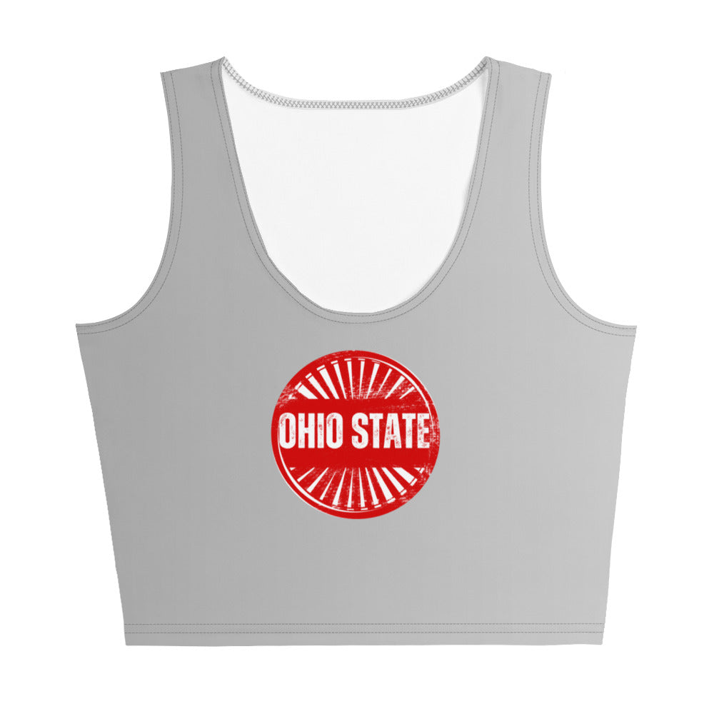 OhioState Gameday Crop Tank Top