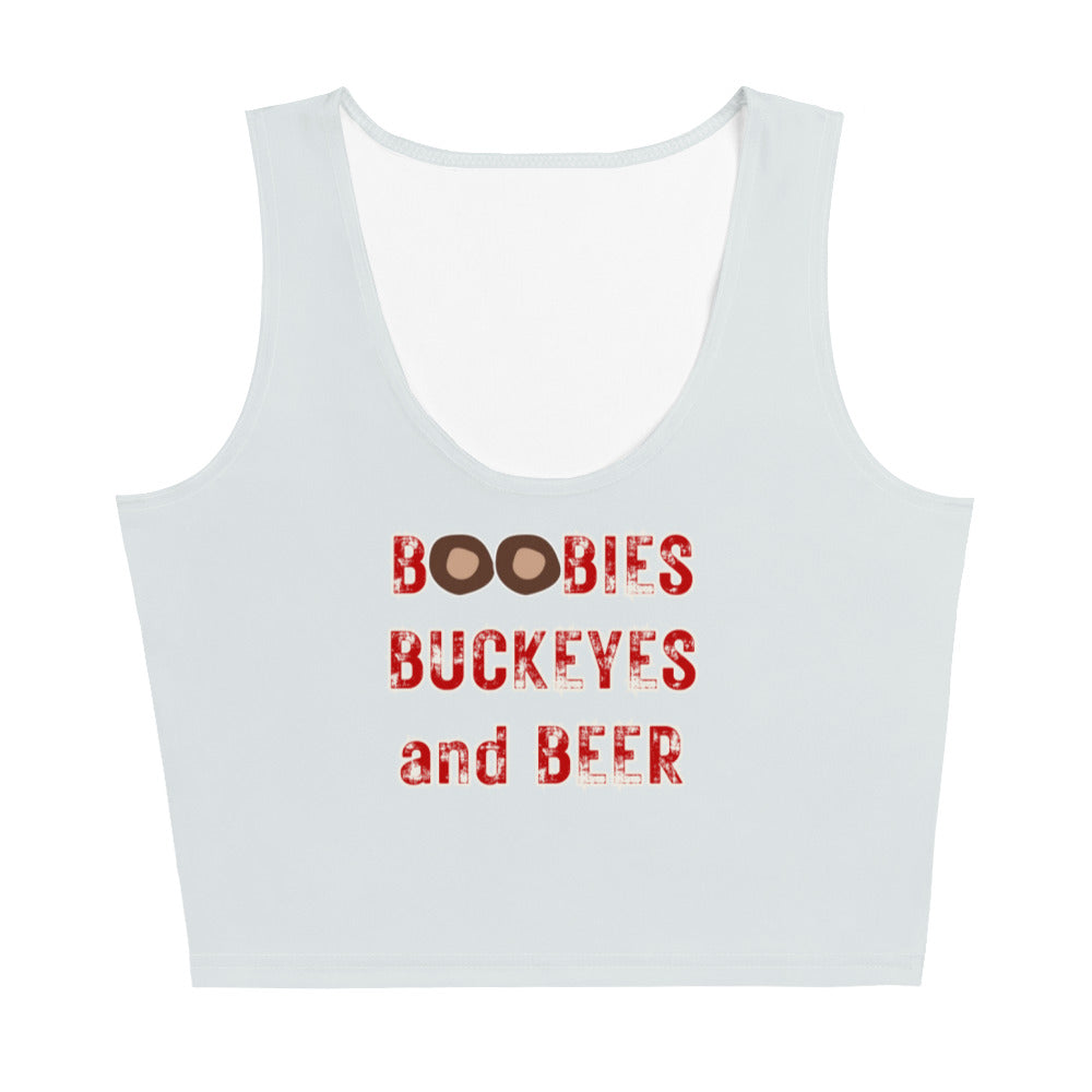 OhioState Gameday Crop Tank Top