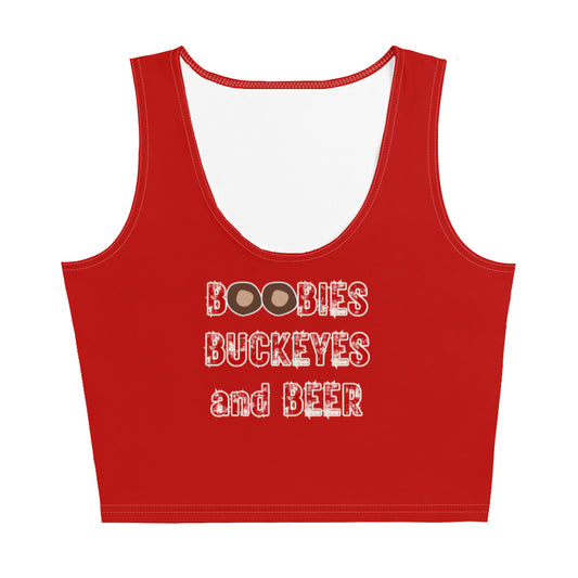 OhioState Gameday Crop Tank Top