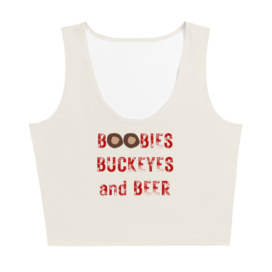 OhioState Gameday Crop Tank Top