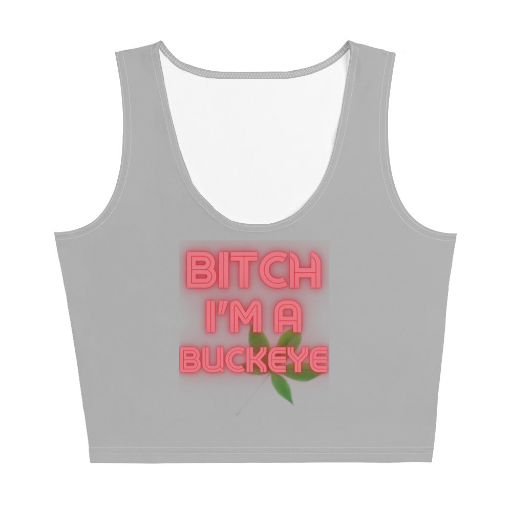 OhioState Gameday Crop Tank Top