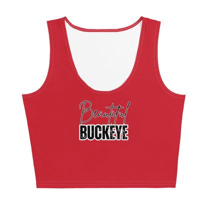 OhioState Gameday Crop Tank Top