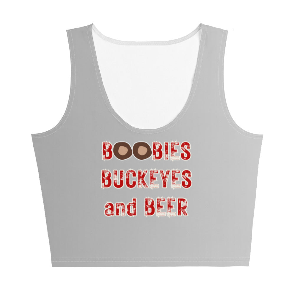 OhioState Gameday Crop Tank Top