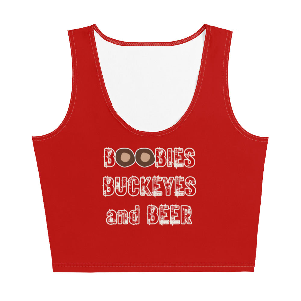 OhioState Gameday Crop Tank Top