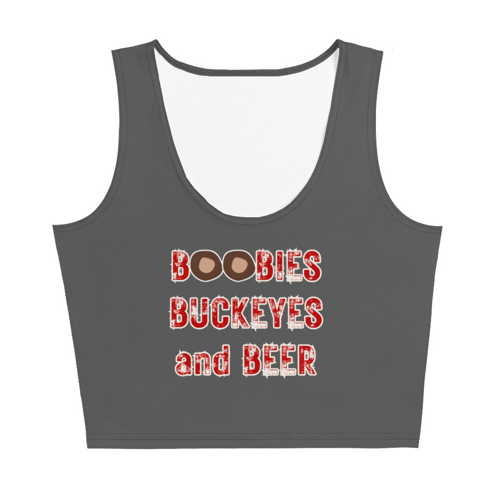 OhioState Gameday Crop Tank Top