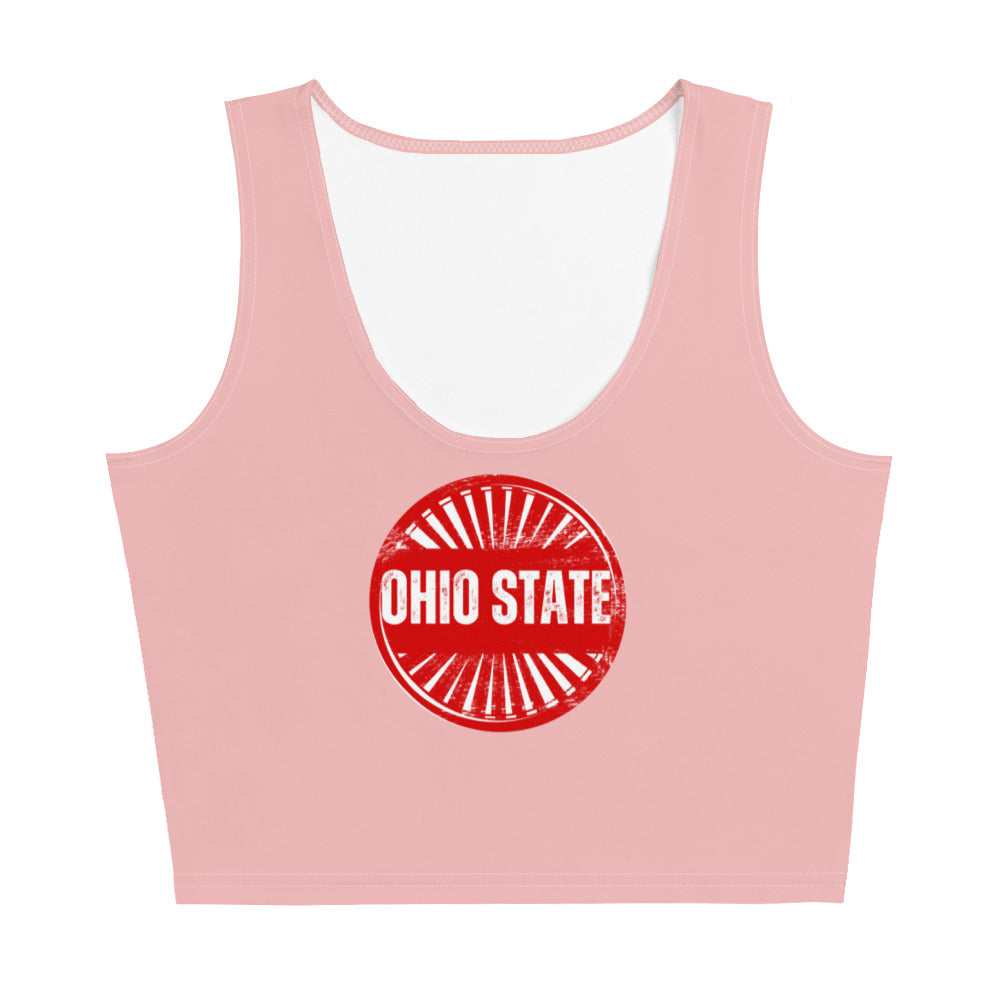 OhioState Gameday Crop Tank Top