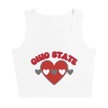 OhioState Gameday Crop Tank Top