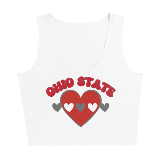 OhioState Gameday Crop Tank Top