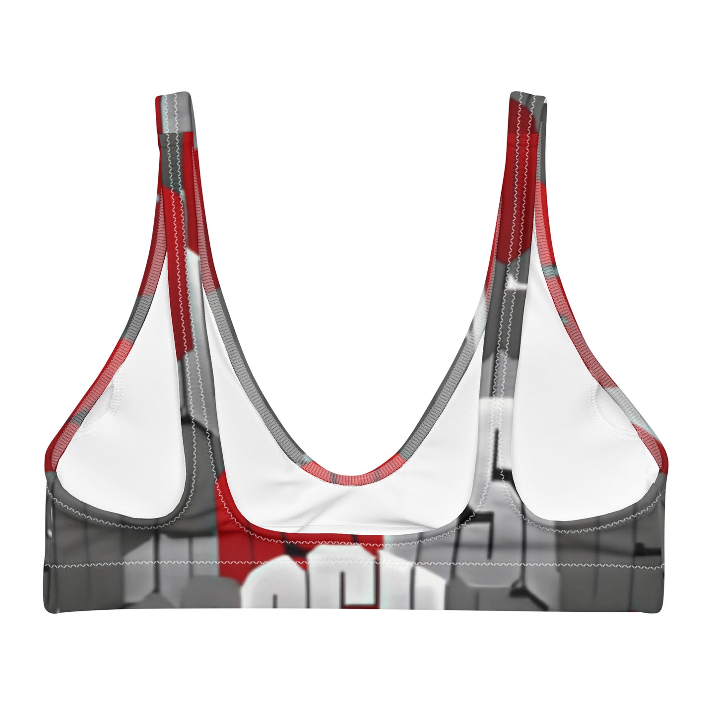 OSU Ohio State Graphic Recycled Bikini Top