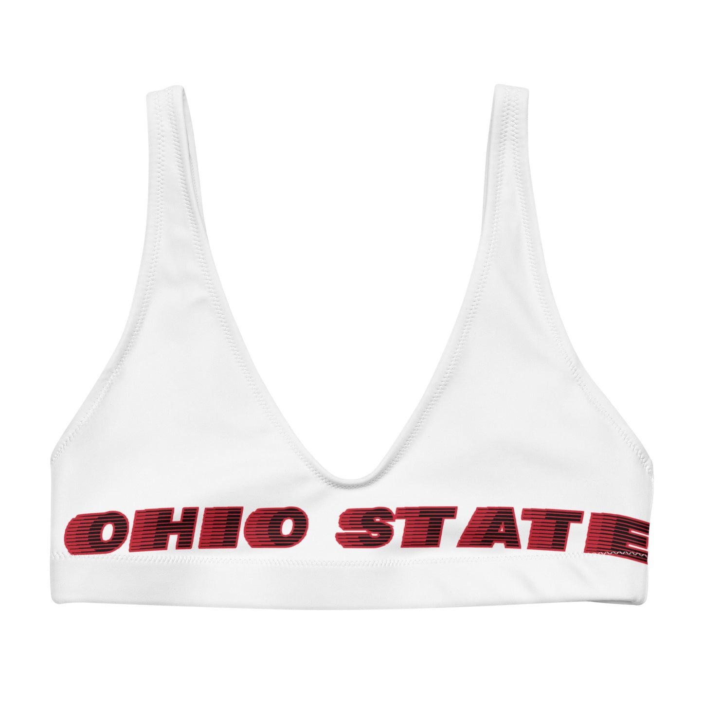 RACING Ohio State Graphic Recycled Bikini Top