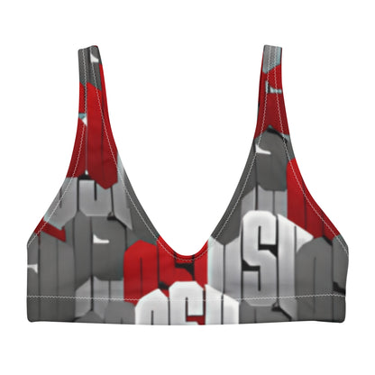 OSU Ohio State Graphic Recycled Bikini Top