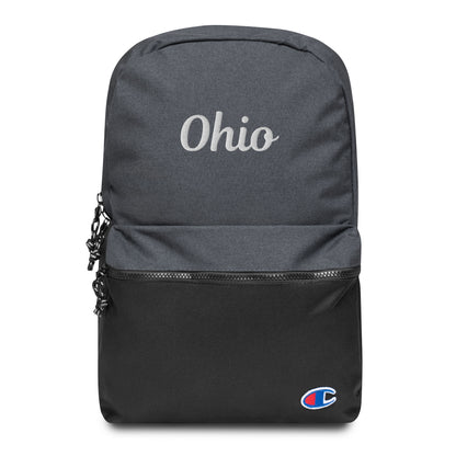 OHIO Retro Embroidered Champion Backpack