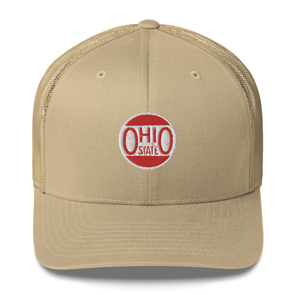 OLD OHIO Stitched Retro Trucker Cap