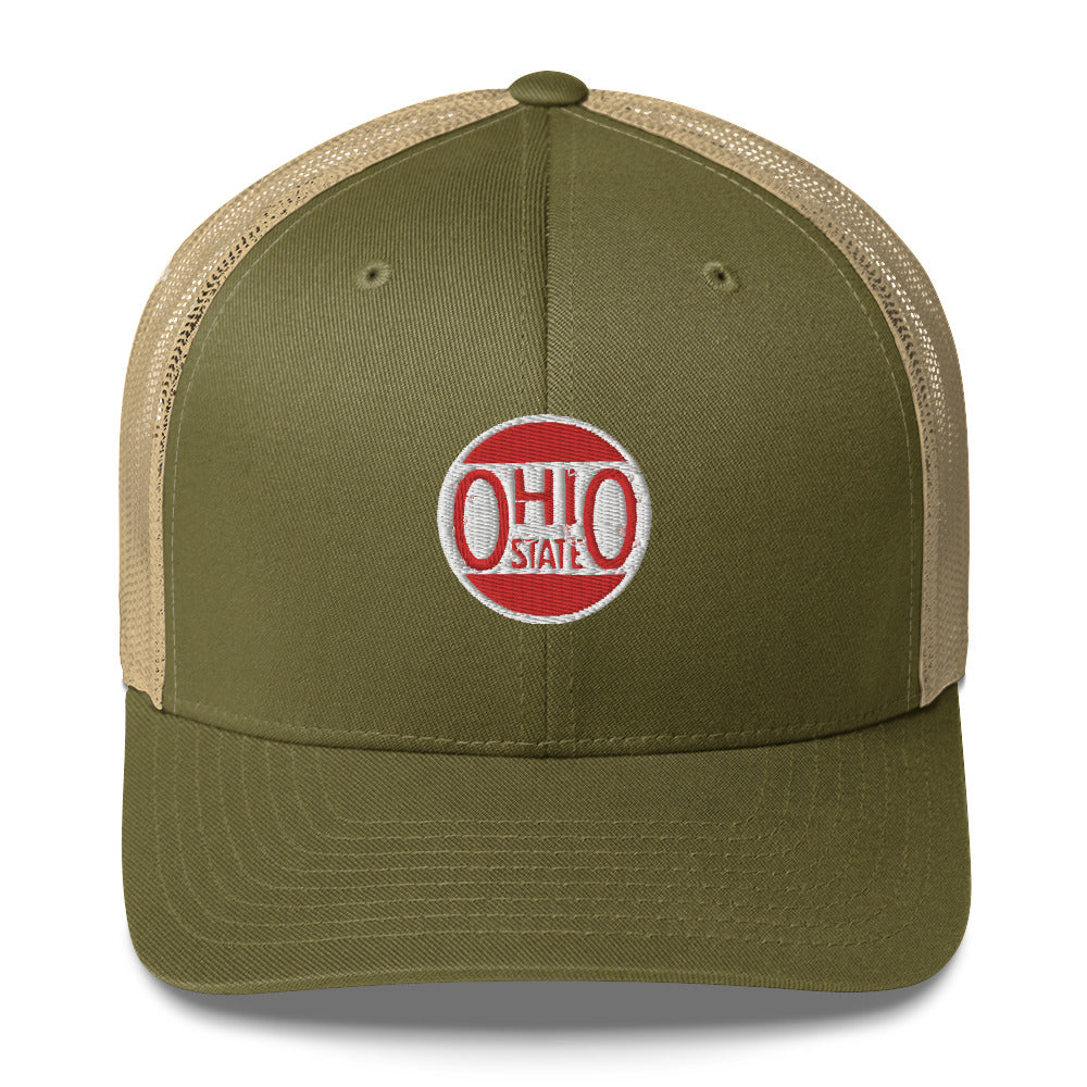 OLD OHIO Stitched Retro Trucker Cap