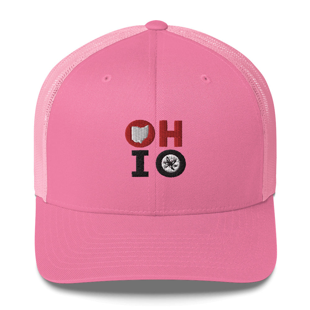 OHIO Retro Trucker Cap