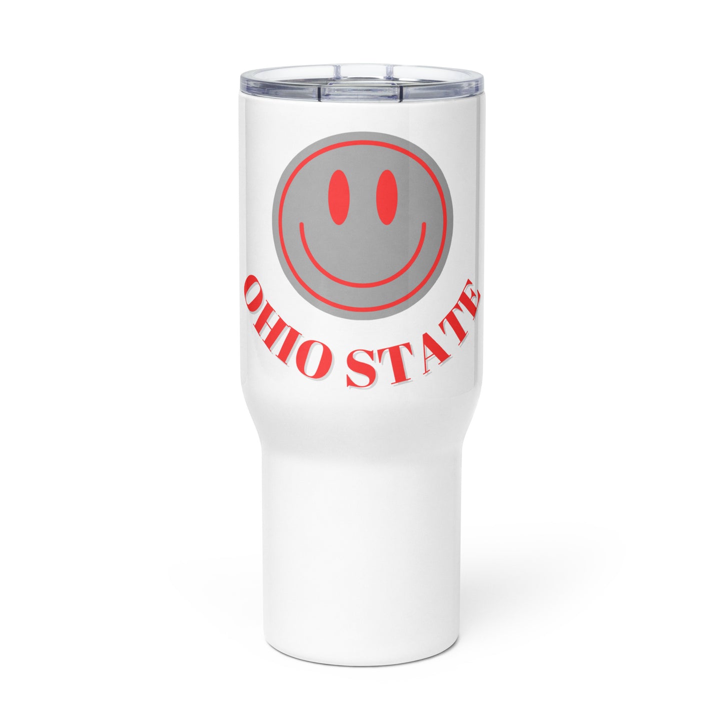 SMILEY Travel mug with a handle