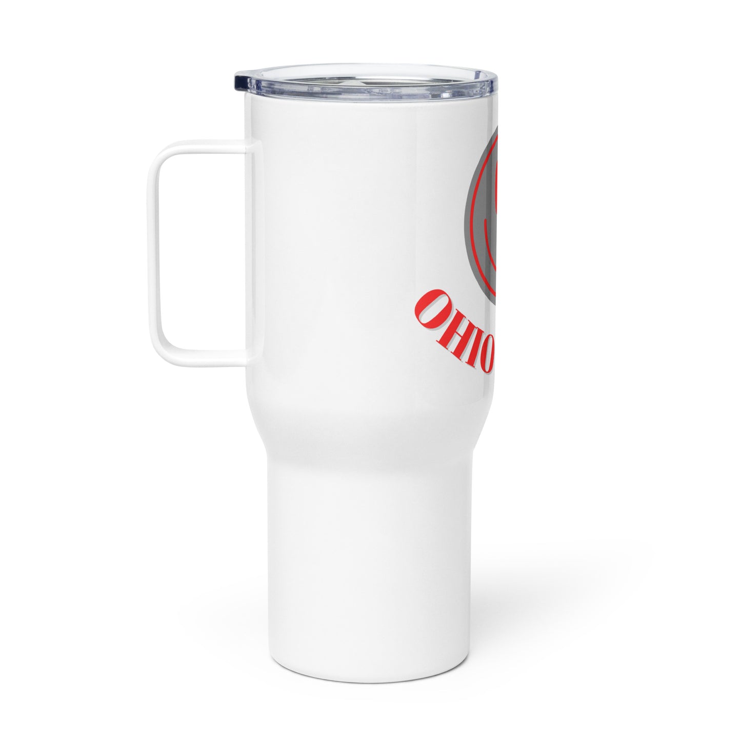 SMILEY Travel mug with a handle