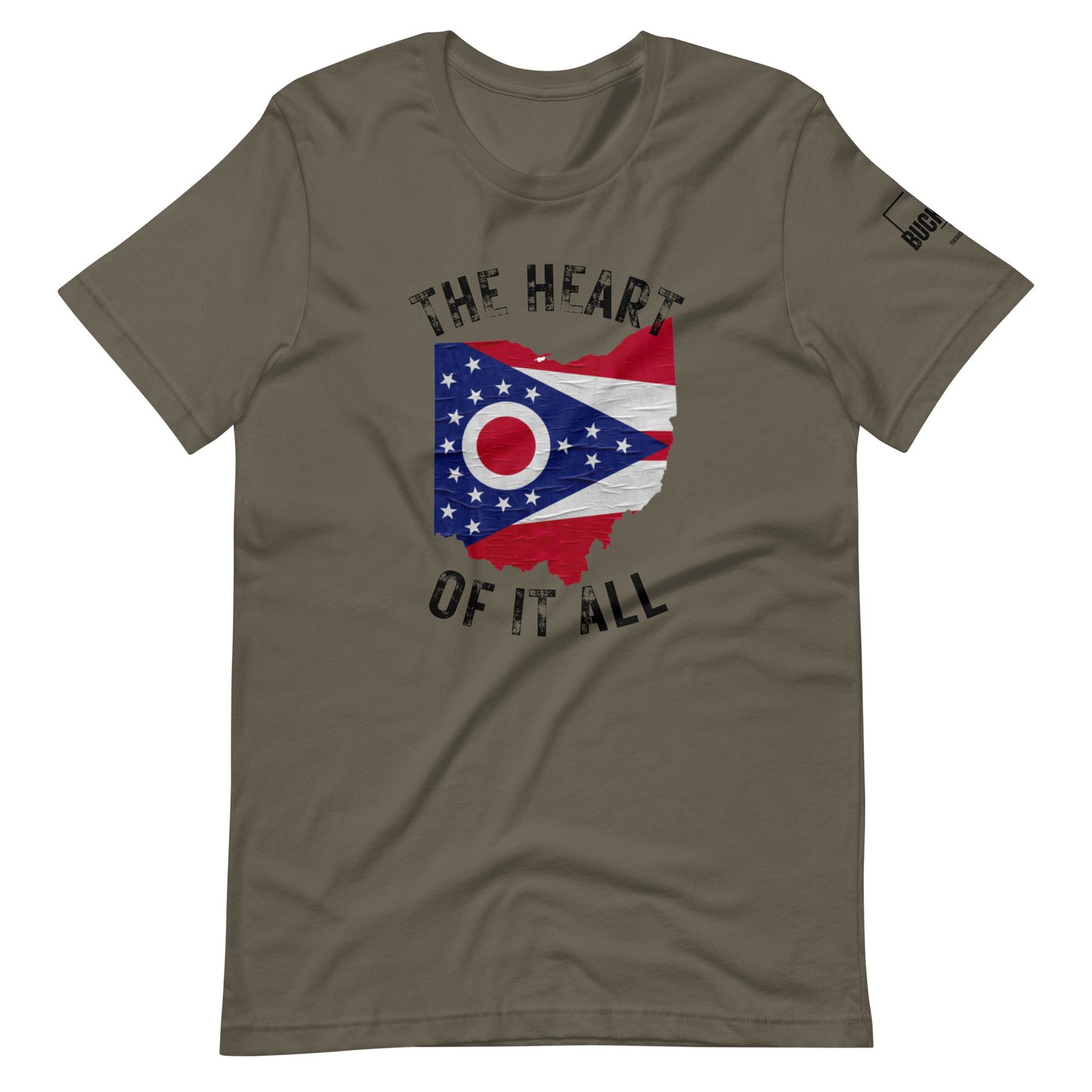 OHhi HEART OHIO Retro Unisex Graphic T-shirt