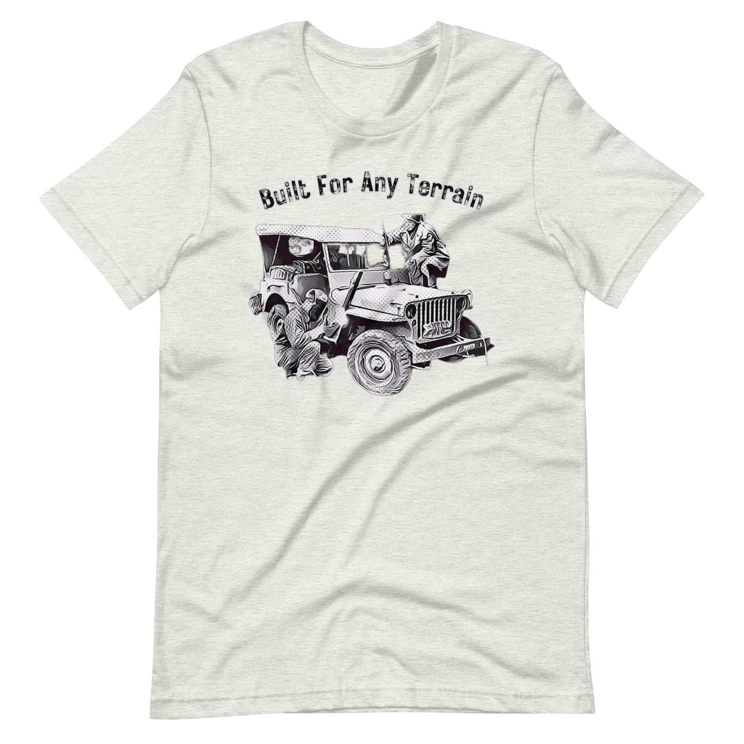 OHhi ALL TERRAIN Retro Unisex Graphic T-shirt