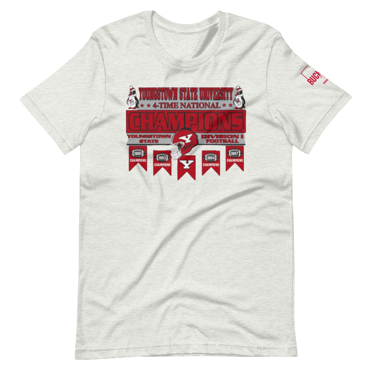 YOUNGSTOWN STATE 4X Unisex Graphic T-shirt