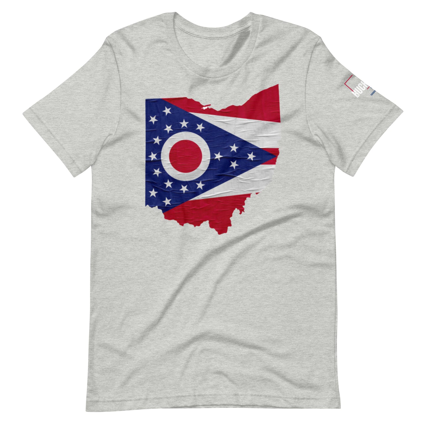 OHhi OHIO FLAG Retro Unisex Graphic T-shirt