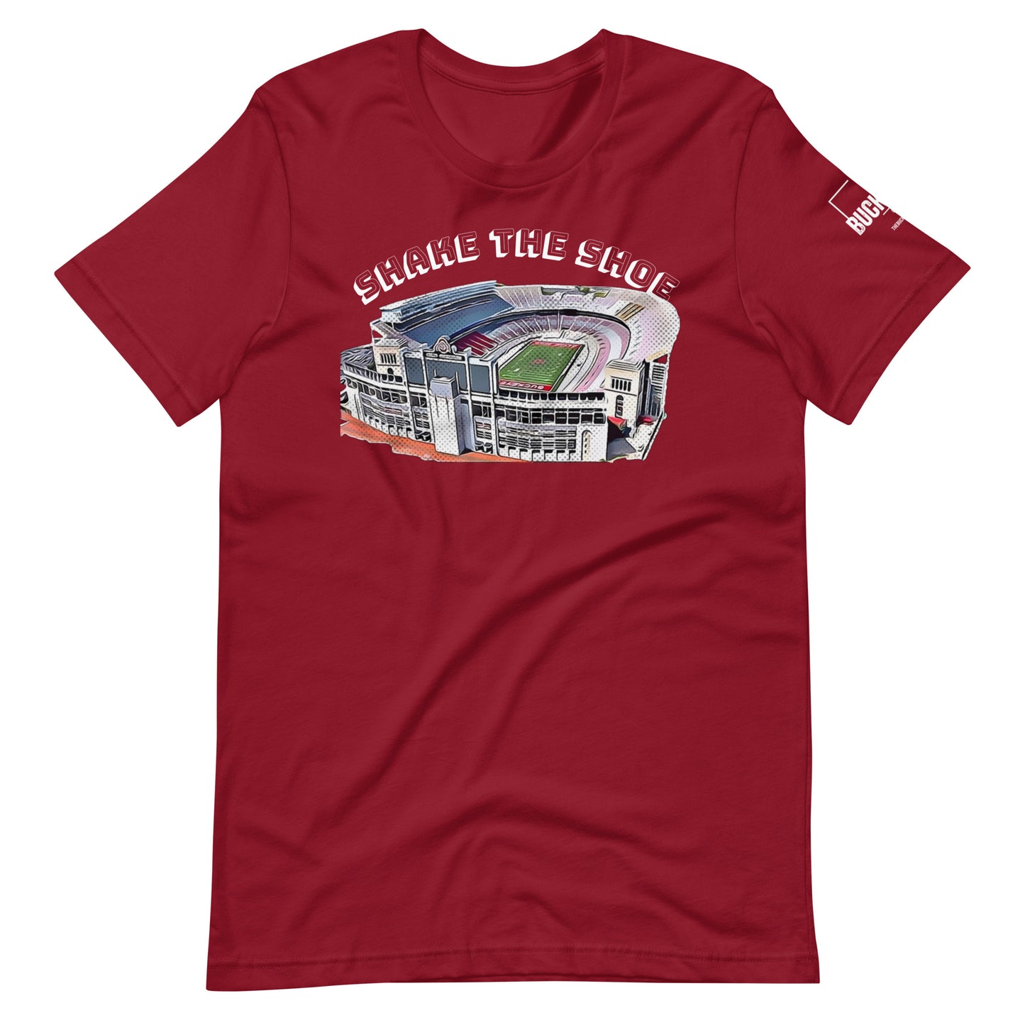 SHAKE THE SHOE Ohio State Retro Unisex Graphic T-shirt