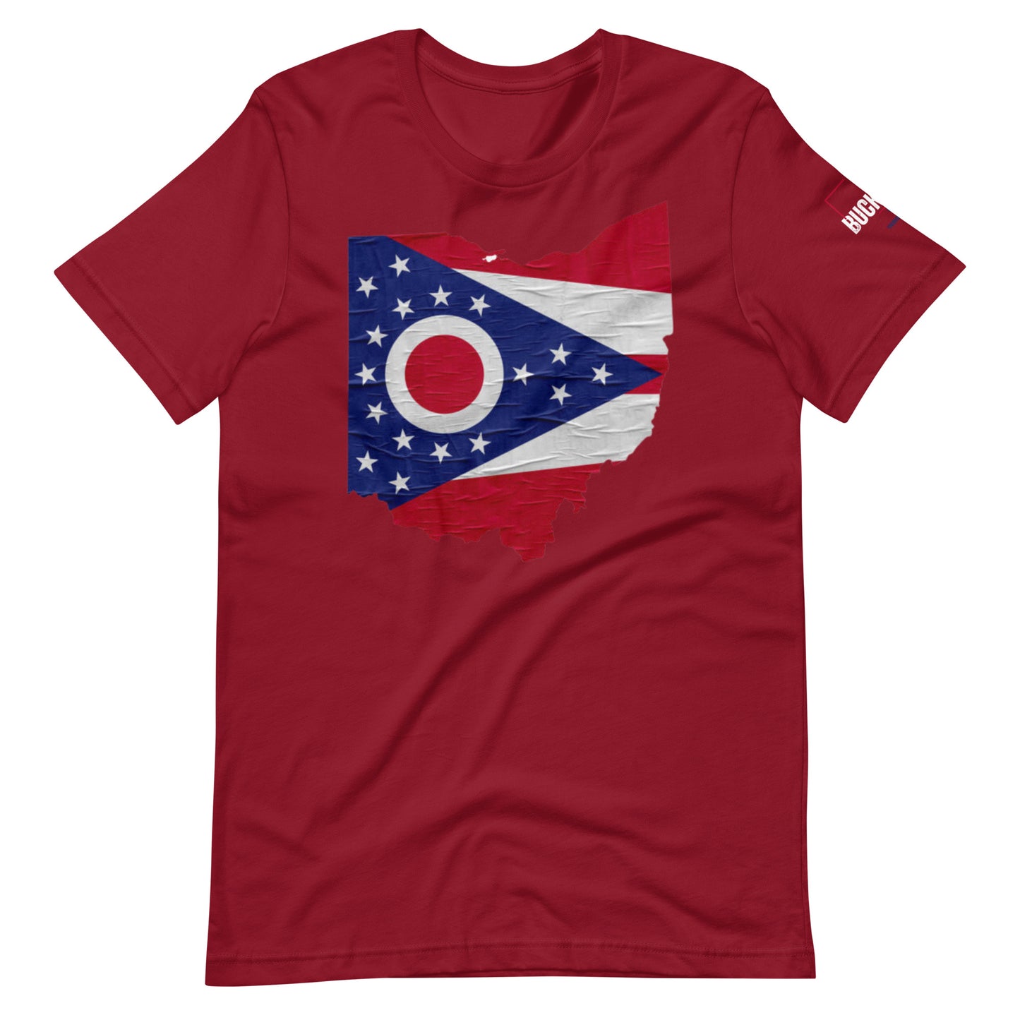 OHhi OHIO FLAG Retro Unisex Graphic T-shirt