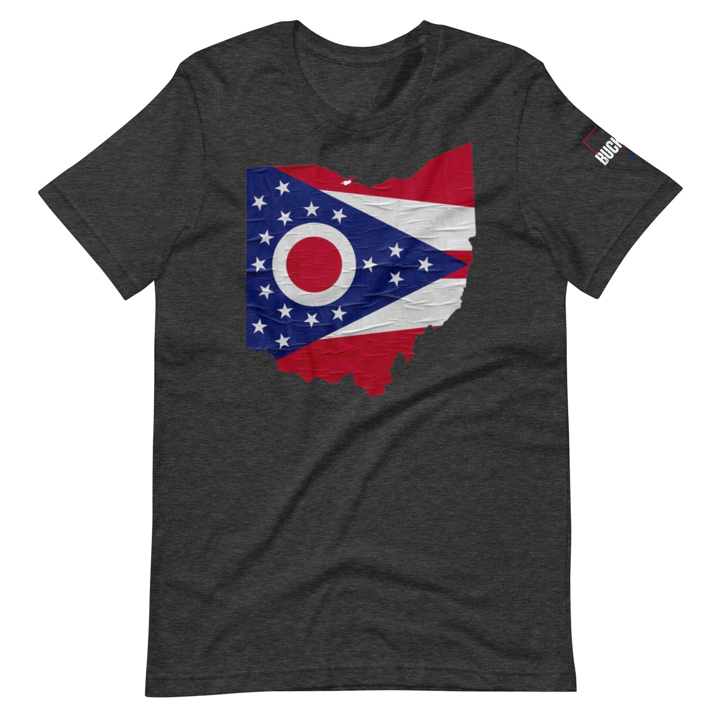 OHhi OHIO FLAG Retro Unisex Graphic T-shirt