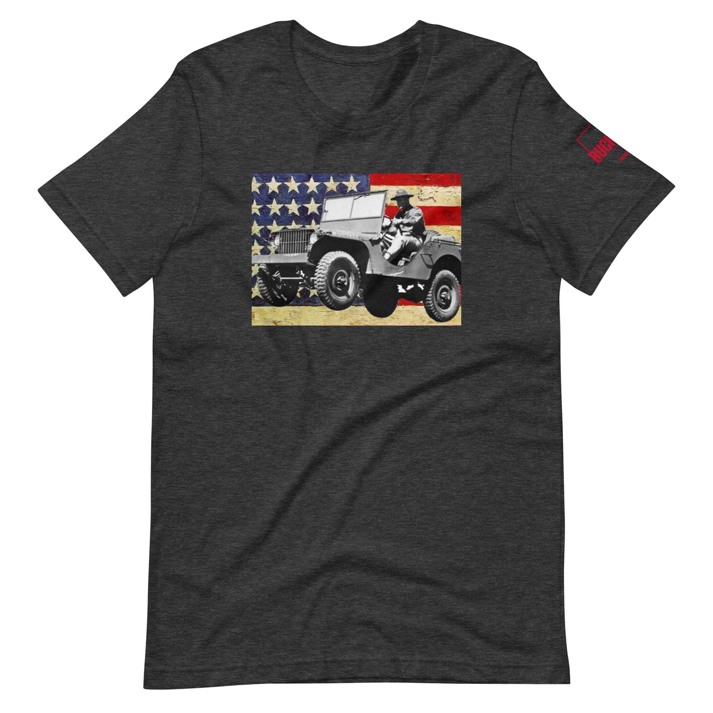 OHhi JEEP USA Retro Unisex Graphic T-shirt