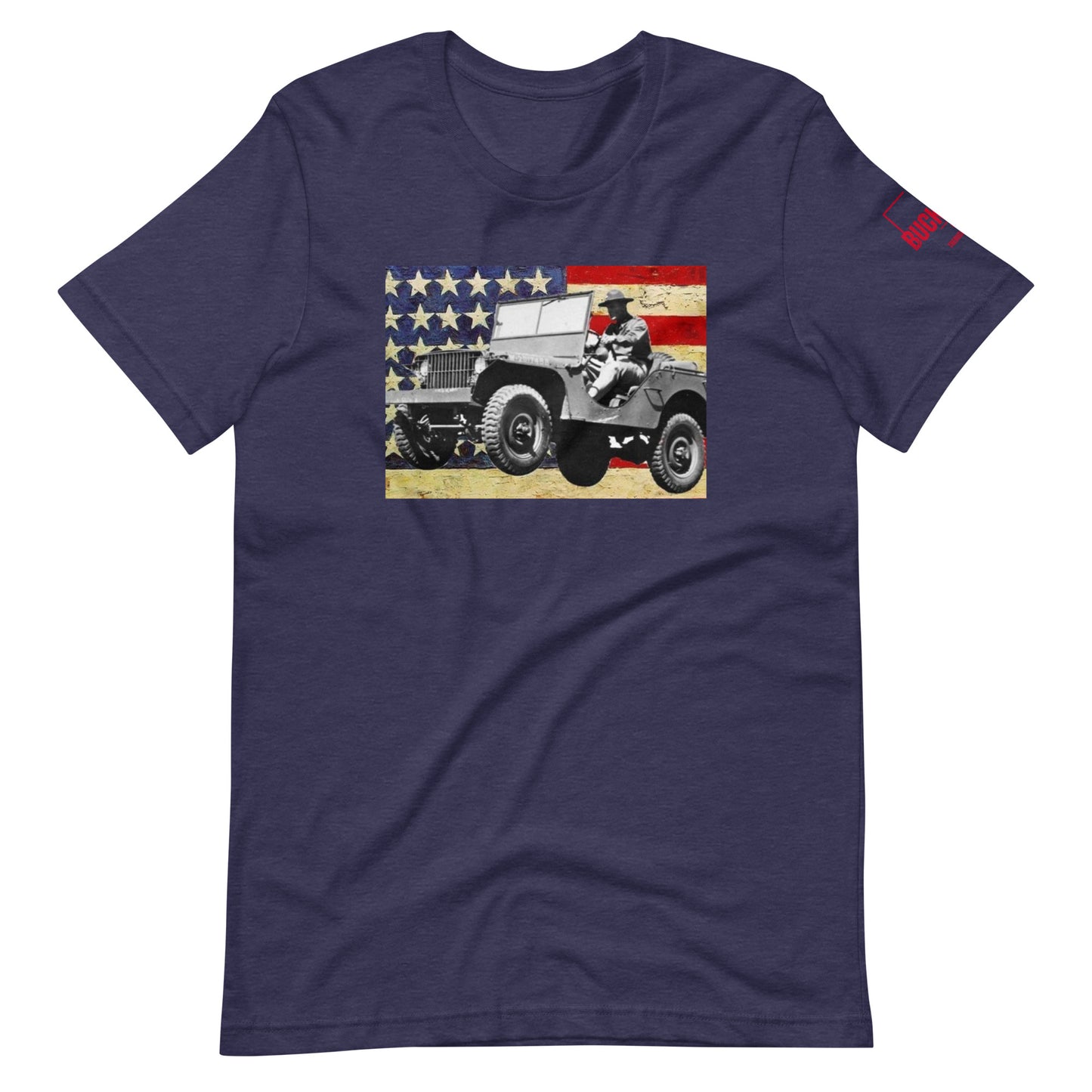 OHhi JEEP USA Retro Unisex Graphic T-shirt