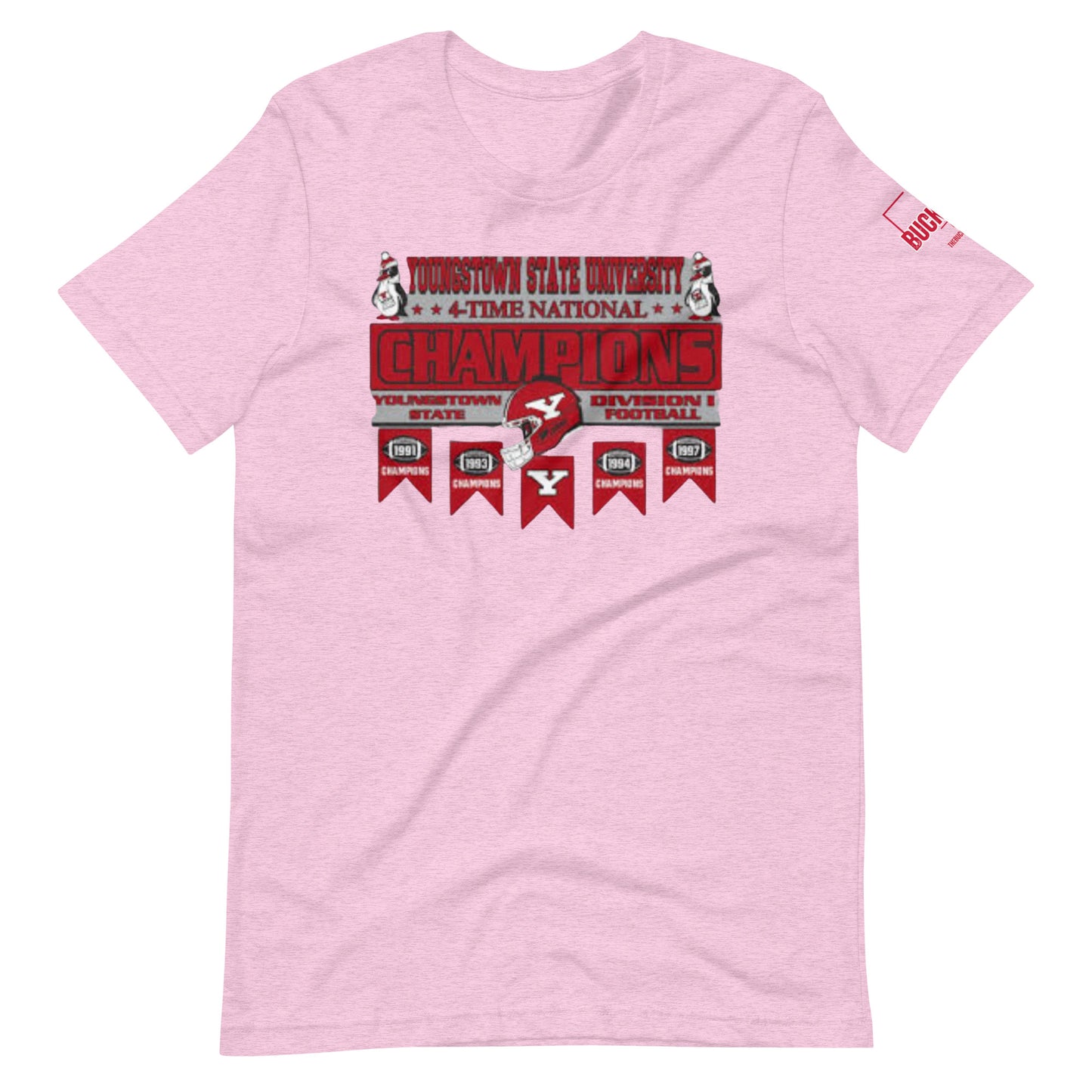 YOUNGSTOWN STATE 4X Unisex Graphic T-shirt