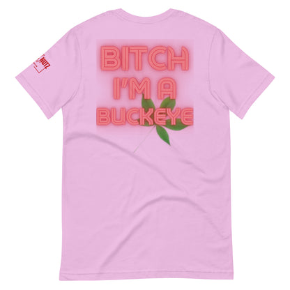 BITCH Ohio State Unisex Retro T-shirt