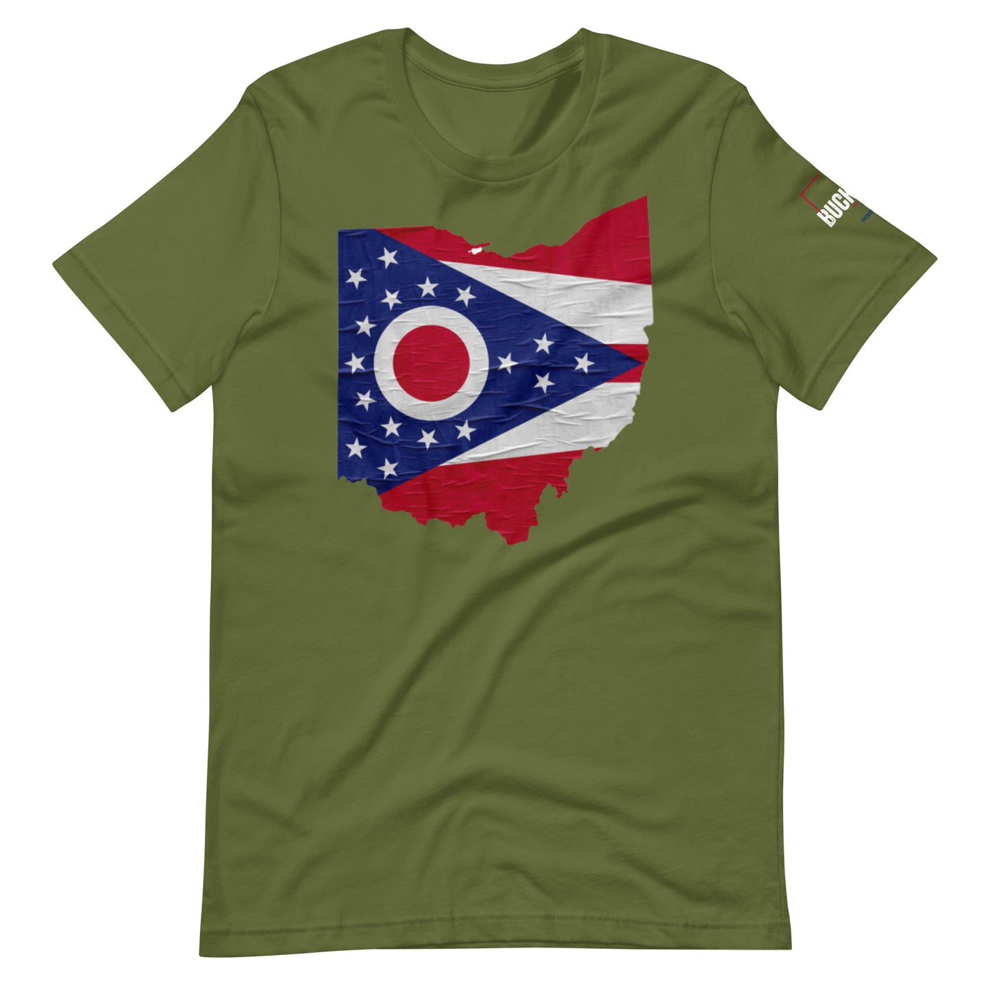 OHhi OHIO FLAG Retro Unisex Graphic T-shirt