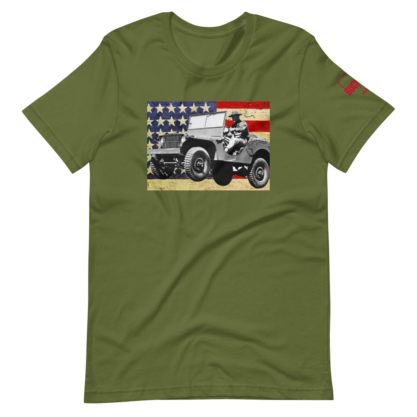 OHhi JEEP USA Retro Unisex Graphic T-shirt