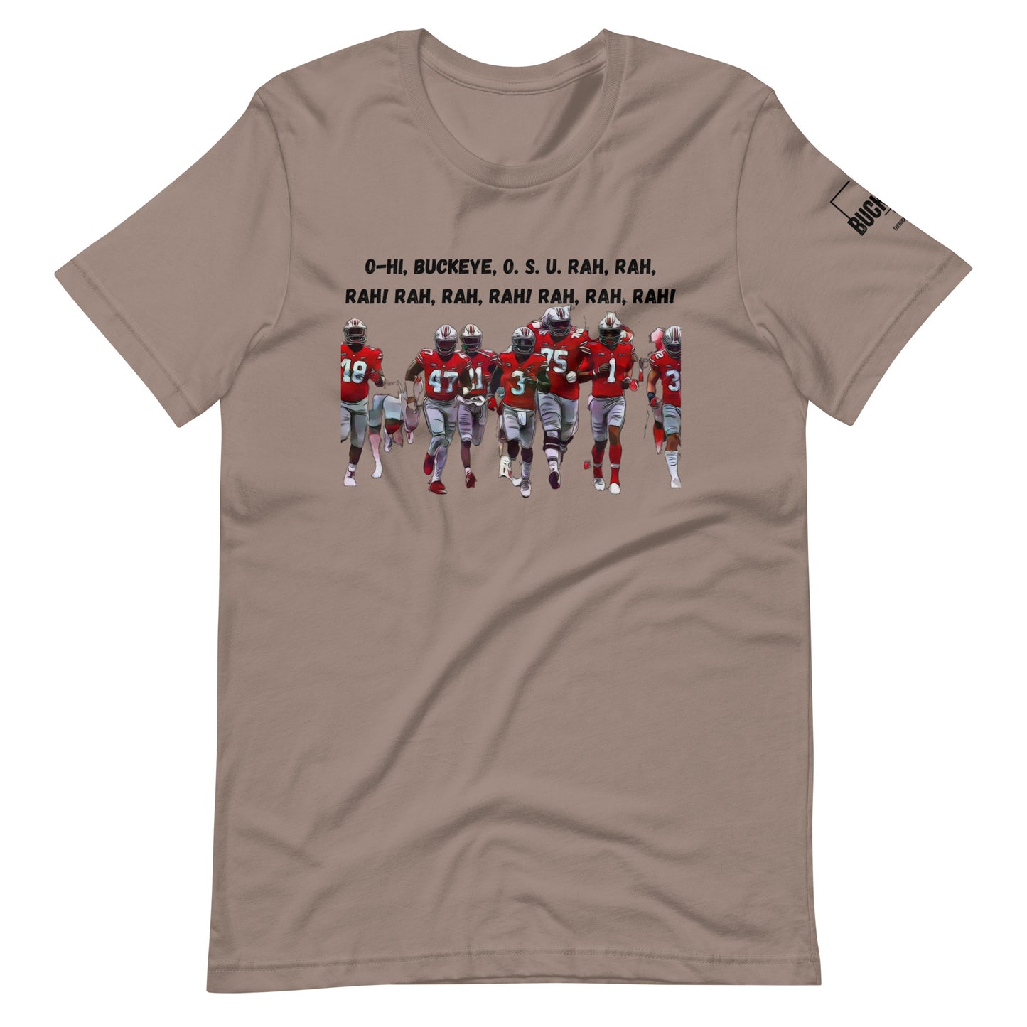 O-HI, BUCKEYE Ohio State Retro Unisex Graphic T-shirt