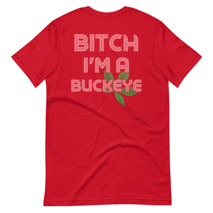 BITCH Ohio State Unisex Retro T-shirt