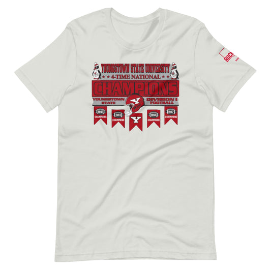 YOUNGSTOWN STATE 4X Unisex Graphic T-shirt