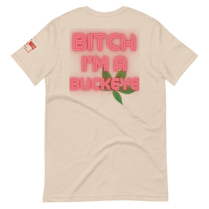 BITCH Ohio State Unisex Retro T-shirt