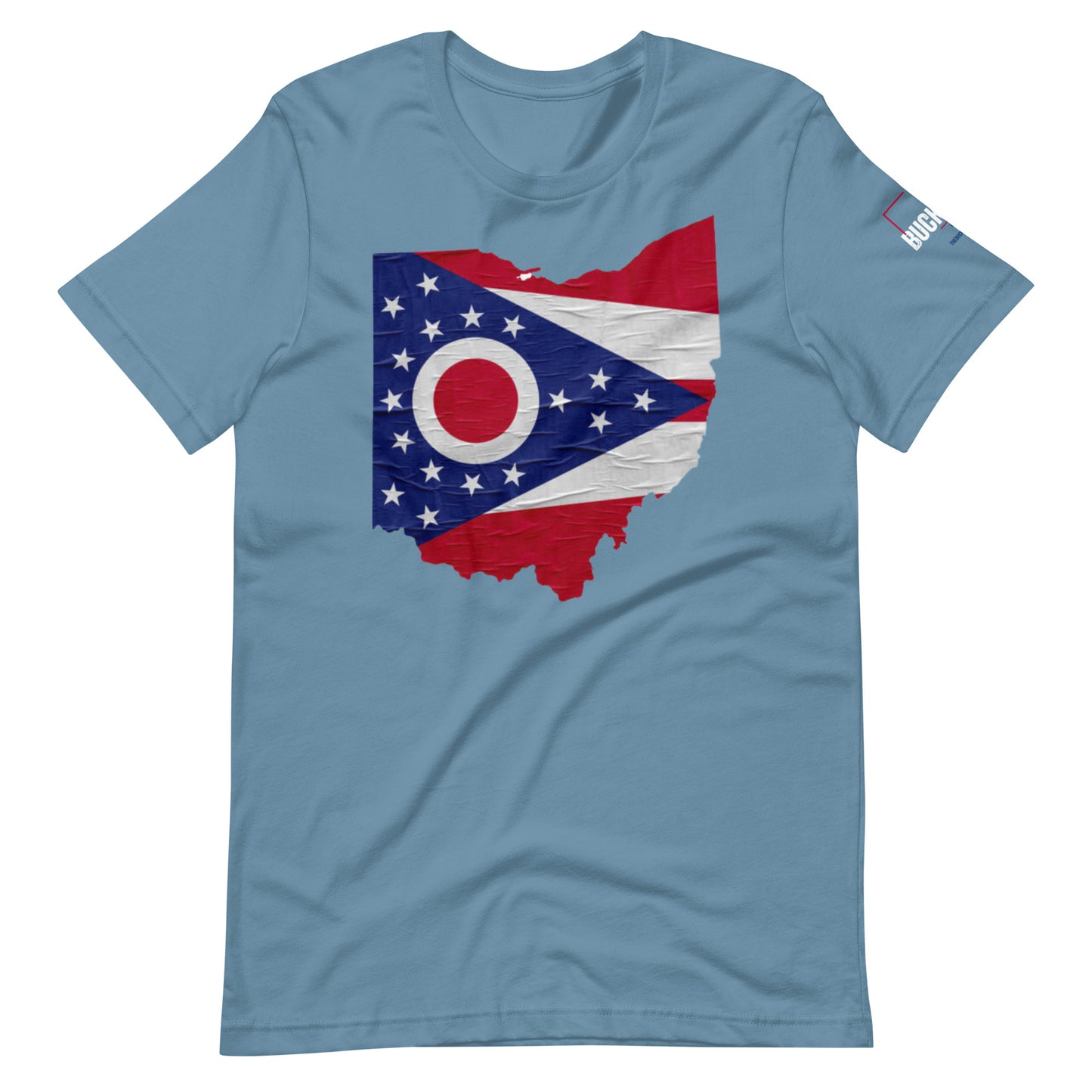 OHhi OHIO FLAG Retro Unisex Graphic T-shirt