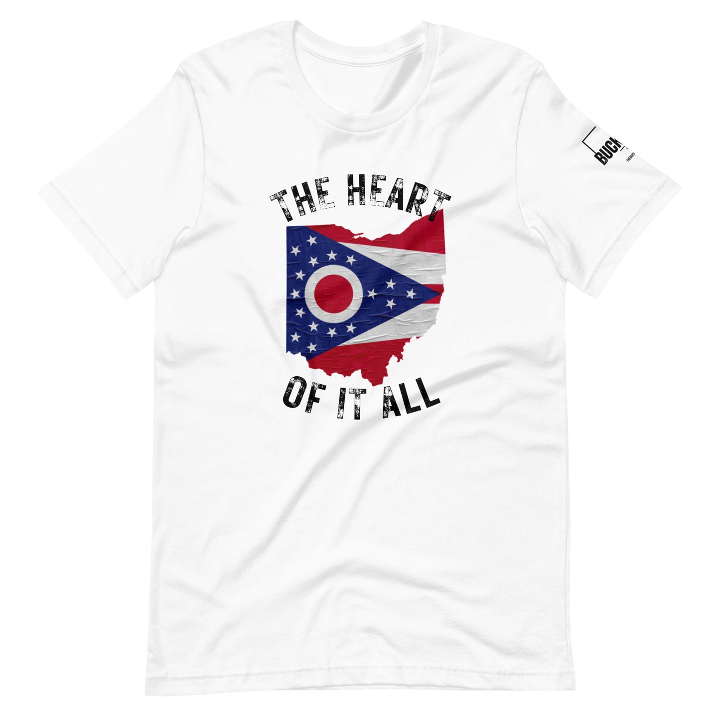 OHhi HEART OHIO Retro Unisex Graphic T-shirt