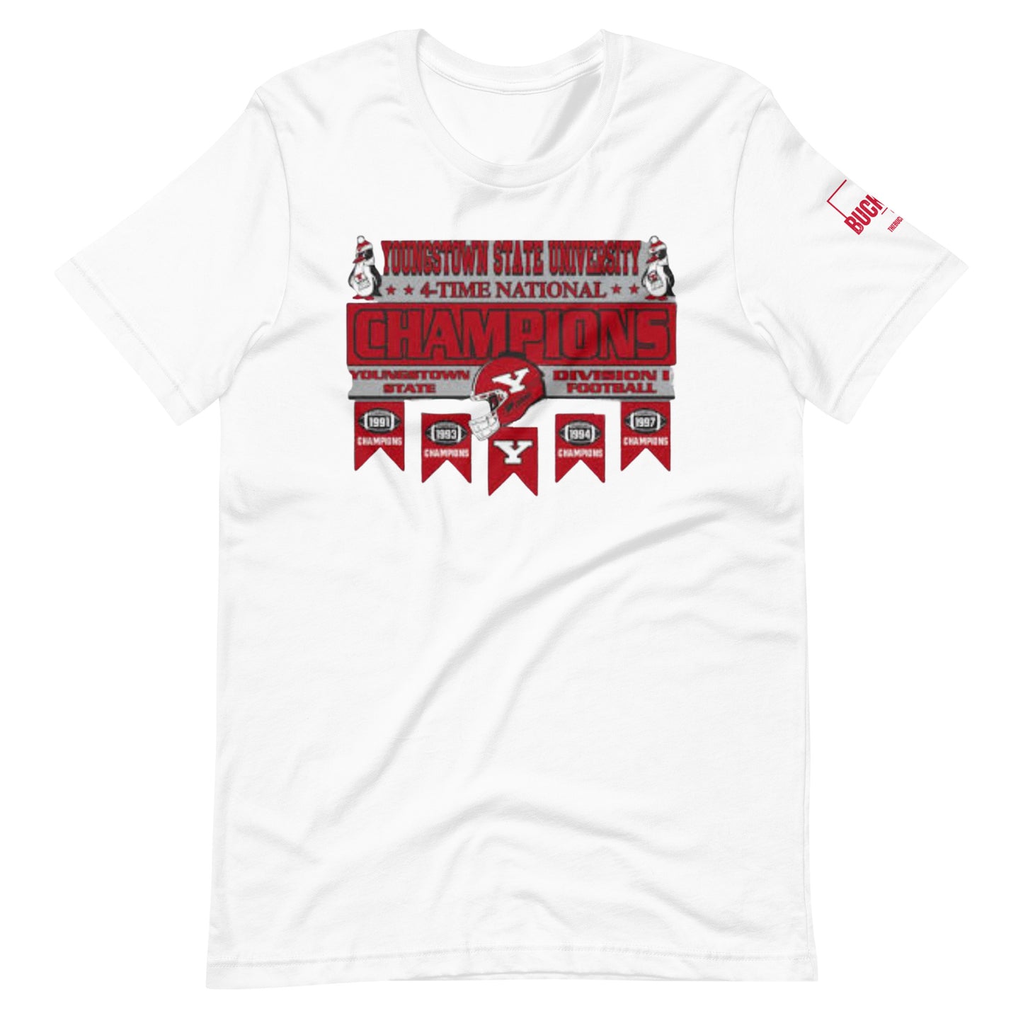 YOUNGSTOWN STATE 4X Unisex Graphic T-shirt